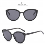 Kassisilmade peegliga p&auml;ikeseprillid Naiste Vintage br&auml;ndi disainer Suured p&auml;ikeseprillid Naiste v&auml;rvilised prillid Mitmev&auml;rvilised C1