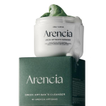 Arencia Raftijang Green Rice Cake Soap 120g+view pouch, 1 piece gray