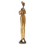 Aafrika Kuju Eksootilised H&otilde;imunaised Skulptuurid Aafrika Naiste Figuriin Kodu Kontori Elutoa Kaunistuseks Vaikfiguur 1