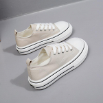 Kevadised uued l&otilde;uendist kingad Nais&uuml;li&otilde;pilased Kannavad platvormi vabaajajalatsid Ins Trendikad naiste tossud 35 beež