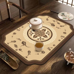 Kiiresti kuivav diatomitmuda lauan&otilde;upadi, imav n&otilde;udekuivatusmatt Quick Dry dren Mat Kohvimasin 30*40cm