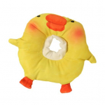 Lemmikloomade taastav kaelarihm armas kollane pardikujuline reguleeritav pingutusn&ouml;&ouml;r veekindel pehme kaitse S Duck