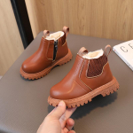 T&uuml;drukutele S&uuml;gis ja Talv Uus V&auml;ikeste T&uuml;drukute Mood Mitmek&uuml;lgsed Laste L&uuml;hikesed Saapad Beebile Pehme tallaga Nahast saapad 21