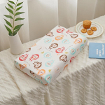 Tai laste latekspadi, naturaalne multikas padja s&uuml;damikuga beebi puuvillane kate padi lasteaia kaelakaitse beebipadi Single pillowcase