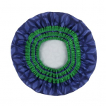 3 tk 20/22/26 cm korduvkasutatav kausi kate lilleline lehtede printimine elastne riba, pehme puuvill pestav tugevalt vastupidav &uuml;mmargune n&otilde;ude kate Vastupidavad k&ouml;&ouml;gitarbed tumesinine v&auml;rv