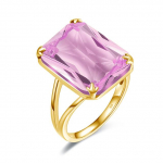 Klassikaline akvamariiniga s&otilde;rmus H&otilde;bedased s&otilde;rmused naistele Kullatud v&auml;&auml;riskiviga Vanaaegne luksuslik peokingitus Naiste peened ehted 8