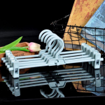 5 TK seelikupulga riidepuu, reguleeritavad p&uuml;ksiklambrid sinine