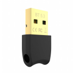 USB Bluetooth 5.3 adapteri saatja vastuv&otilde;tja juhtmeta USB Bluetoothi ​​heliadapter Bluetoothi ​​dongle arvuti arvuti s&uuml;learvuti jaoks must