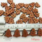 100 tk 2 auguga DIY puidust n&ouml;&ouml;bid &ndash; sobivad suurep&auml;raselt v&auml;ljal&otilde;igete tegemiseks, k&auml;sit&ouml;&ouml;ks ja &otilde;mblemiseks. 100pcs