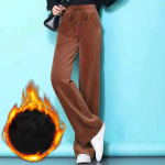 Naiste suures suuruses talvised &uuml;hev&auml;rvilised paksendatud pluss lihtsad vabad vabaaja lihtsad soojad sportlikud sirged laiad p&uuml;ksid 3XL