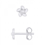 LEA &; ARTHUR - Laste k&otilde;rvar&otilde;ngad "LILL" motiivid 925 tuhandikud roodiumiga kaetud h&otilde;be - jalutusk&auml;ru s&uuml;steem