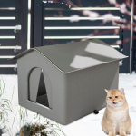 Kassimaja &otilde;ues elavatele kassidele Hulkuvad varjupaigad lemmikloomatarbed koeravoodi Veekindel metsik kiisu Gray L