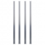4 tk alumiiniumist ekstrusioonprofiil 4040 T-soonega Euroopa anodeeritud lineaarne siin 3D-printeri osa DIY 39,4 tolli 1000 mm
