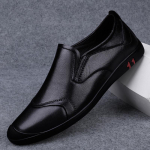 Moodsad K&auml;sit&ouml;&ouml; Meeste Kevadised Mokassiinid Ehtne Nahk Slip-on &Auml;ri-vabaaja Jalan&otilde;ud V&auml;litingimustes Meeste Slip-on S&otilde;idujalan&otilde;ud K&otilde;ik-sobivad Tasased 37 pruun