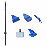 5-&uuml;hes akvaariumi klaasipuhastushari Akvaariumi t&ouml;&ouml;riistad Kalap&uuml;&uuml;gi vee-rohuklambri kaabitsa pika varrega puhastuskomplekt Long