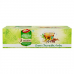 Dabur Vedic Suraksha Green Tea - 100 tea bags | Immunity Booster| with the Goodness of 5 Ayurvedic Herbs