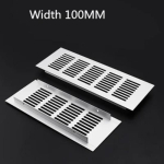 Ventilatsioon Perforeeritud leht Alumiinium &Otilde;huava Ventilaatori rest Kate Ventilatsioon Kapi Kinga Kliimaseadme kodu Dekor katte jaoks length   400MM