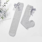 Laste p&otilde;lvek&otilde;rgused sokid t&uuml;drukutele 3-12-aastastele lastele Armas beebi Meias Puuvillane v&ouml;&ouml;ris&otilde;lm Printsessi pikad sokid S valge