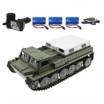 Uus 1:16 Kaugjuhitav Tank M&auml;nguasi 2.4G 4WD Super Roomik Kaugjuhtimispult 1:16 Maastikus&otilde;iduk Elektri-Lastem&auml;nguasi Kingitus Sobib Poistele 3Battery roheline