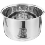 2/3L roostevabast terasest riisipliit sisepott, nakkumatu aurutuspliidi anum K&ouml;&ouml;gin&otilde;ude vahetustarvikud