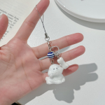 Armsad multikad kohevad looma v&otilde;tmehoidjad mobiiltelefoni rihm Armas kutsikas j&auml;nes pardi kaunistus naise kott Aksessuaarid