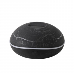 Leegi Niisutaja Aroomidifuuser Eeterliku &Otilde;li Difuuser Tule Niisutaja Kodu jaoks Aroomiteraapia L&otilde;hnadifuuser &Ouml;&ouml;lambiga must