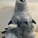 2024. aasta naiste Fulffy karuk&auml;pa sussid Kodu Soe karukarva slaidid Talvine libisemine Loomamaja kingad M (CN33-37) hall v&auml;rv