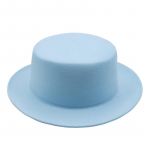 Lapsevanema-lapse paar lame &auml;&auml;rega m&uuml;ts meeste ja naiste retro Briti dž&auml;ssm&uuml;ts lameda &uuml;laosaga suure &auml;&auml;rega silinderm&uuml;ts naiste p&auml;ikesekaitse hip-hop m&uuml;ts M（56-58cm） taevasinine v&auml;rv