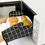 1 tk Ahju k&uuml;psetuskindad Ahjukindad Mikrolaineahju kindad K&otilde;rgtemperatuurikindlad linased kindad K&ouml;&ouml;gi k&uuml;psetust&ouml;&ouml;riistad K&uuml;psetusn&otilde;ud hall