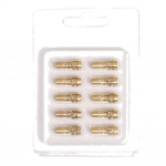 1-10 tk Mini Puur Messingist Padrun Dremel P&ouml;&ouml;rleva T&ouml;&ouml;riista jaoks 0.5-3.2mm 4.3/4.8mm Messing ja Mutter Dremeli Tarvikute Komplekti jaoks