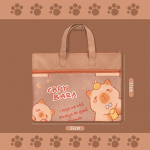 L&otilde;uendist Capybara &otilde;pilaste &otilde;petuskott, suure mahutavusega t&otilde;mblukuga koolipakk Kooli kontoritarvete kott &Otilde;pilane