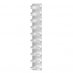 K&uuml;barahoidja Seinale Paigaldatav Korraldaja Tugev Kandev&otilde;ime Lihtne Paigaldada Pesapallim&uuml;tsi Korraldaja K&uuml;barate S&auml;ilitus V&auml;ljapanekuhoidja valge