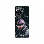 Coque - Maniacase - Huawei P60 - Noir - Black Panther - Souple