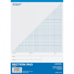KOKUYO sektsioonpadi UNIFEEL B5 5 mm v&otilde;re, 100 lehte Re-535