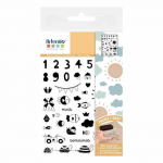 Tampons transparents - Artemio - Jolies Comptines - 14x18 cm - Mixte - Enfant