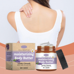 Lavendli kummeli kehav&otilde;iga niisutav kreem kogu keha niisutamiseks ja naha niisutamiseks lilla