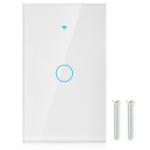 WiFi puuteekraani l&uuml;liti &uuml;ks ring Alexa jaoks Google 1 jaoks?AC viis (Valge ) valge