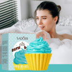Ice cream shower salt ball