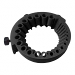 1/2 tk puuriterateritajad Vastupidav kasutajas&otilde;bralik disain multifunktsionaalne puuritera veski elektriline puuritera lihvimisseade 1pc must