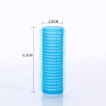 Isehaarduvad juukserullid Kuumavabad juukserullid No Heat Hair Bang Volume Isekleepuv konksussilmus isetegemise t&ouml;&ouml;riist 2*6.2cm