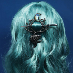 Hundikuu juuksen&otilde;el: Retro Vikingi peakate antiikh&otilde;bedast &ndash; ainulaadne ehteaksessuaar h&otilde;be