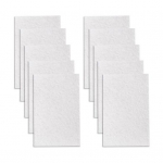 10/20 tk vahttekstuurpaber valge vahutekstuurilehed vahttekstuuriga maalimispaber akr&uuml;&uuml;lmaalimiseks isetegemise kunsti- ja laste k&auml;sit&ouml;&ouml;tarbed A