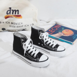 Naiste k&otilde;rge s&auml;&auml;rega paksu tallaga l&otilde;uendkingad, hingav lame platvorm, mitmek&uuml;lgne Korea mood R66 40