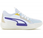 Puma Court Rider Chaos Slash - Herren Sneakers Basketball Schuhe Wei&szlig; 378052-05 ORIGINAL EU 43 UK 9