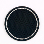 Multifunktsionaalne auto teemantaluse veetassi pesa libisemiskindel matt r&auml;nidioksiidipadja topsihoidja matt auto sisekujunduse tarvikud