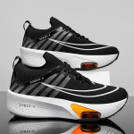 Uued Marathon Air Cushion Meeste Jooksukingad Hingavad Maratonispordi kerged Tossud Naiste mugavad Atleetlikud Treeningukingad 45 must