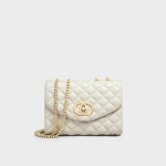 K&otilde;ikjale sobiv Uus Ehtne Nahast V&auml;ike L&otilde;hnastatud Teemantketiga K&auml;ekott Moodne &Otilde;lakott Crossbody Kott white