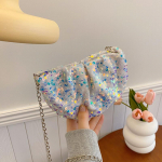 Personaliseeritud litritega moekas Korea versiooni k&auml;ekott kevad uus kett vabaaja &uuml;he &otilde;laga crossbody kott mobiiltelefoni kott naistele