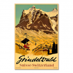 Kunstsuusatamine Austraalias Prantsusmaal L&otilde;uendimaal Suusatamine Vintage Wall Kraft plakatid Kaetud seinakleebised Kodukaunistus Pilt Kingitus Ilma raamita 21*30cm