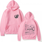 Multifilmi tr&uuml;kiga Euroopa ja Ameerika graafiline unisex tr&uuml;kiga pullover Olivia Rodrigo kapuutsiga pusa meeste kapuutsiga dressipluus M